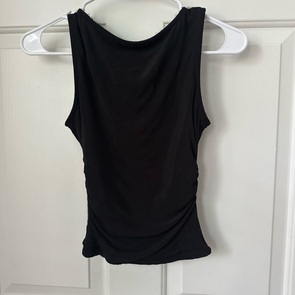 Black Sleeveless Top
